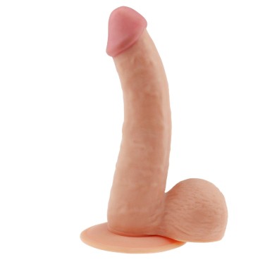 Dildo cieliste realistyczny wygląd penisa 20 cm